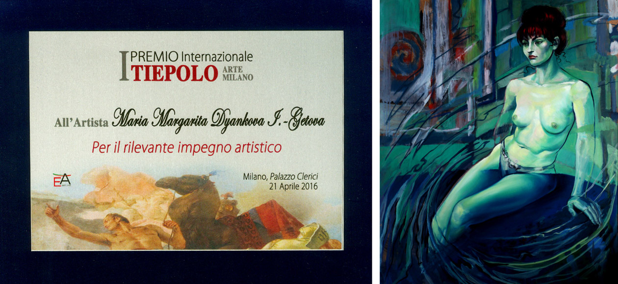Bulgarian participation in art event for Painting in Italy