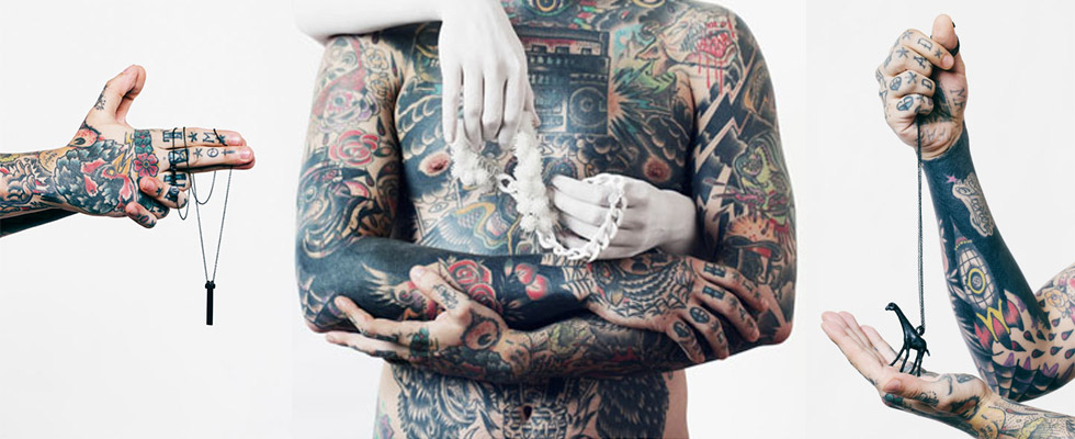men with tatoos
